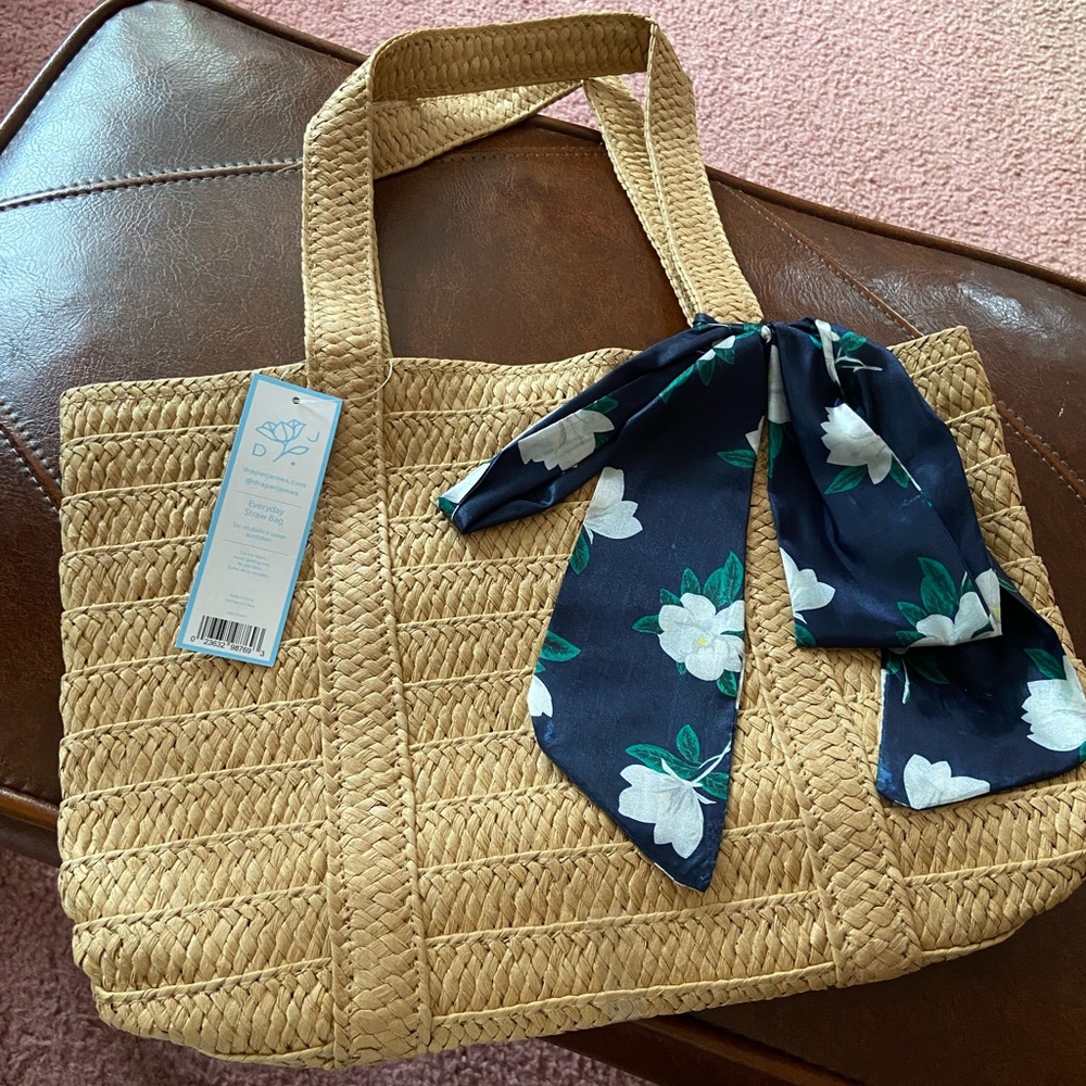 Draper James straw purse✨